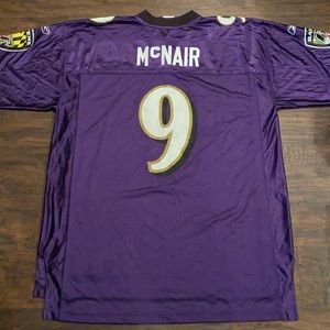 Vintage Steve McNair Baltimore Ravens Jersey